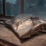 Sculpture en grès émaillé intitulé "Sommeil"