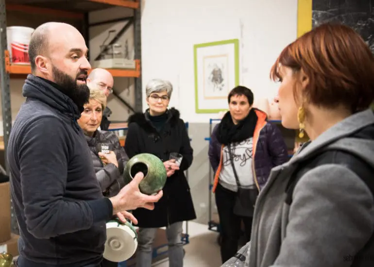 Visite d'atelier de potier céramiste à Motoco