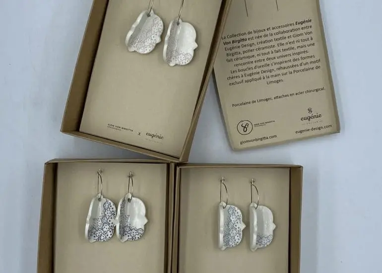 Boucles d'oreille Trèfle