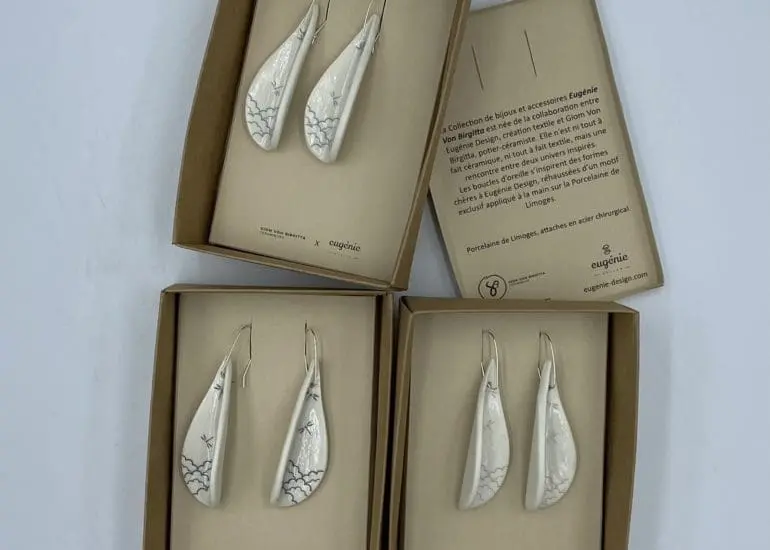 Boucle d'oreille Goutte