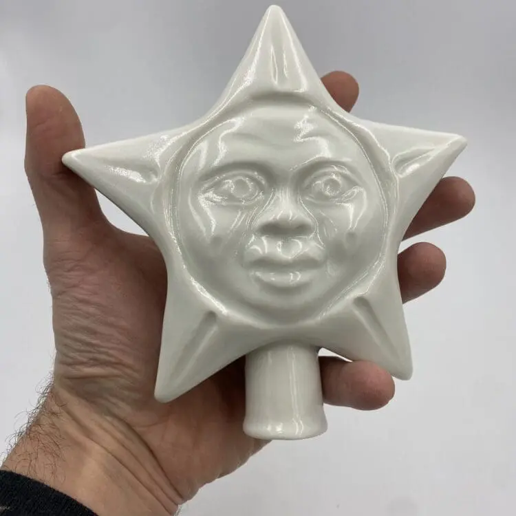 Décoration de noël en porcelaine de limoges